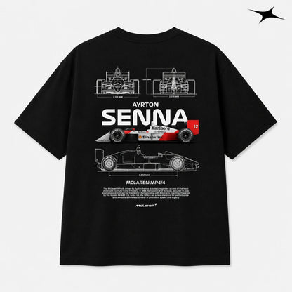 MIDNIGHT Camiseta Ayrton Senna