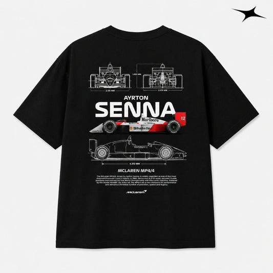 MIDNIGHT Camiseta Ayrton Senna