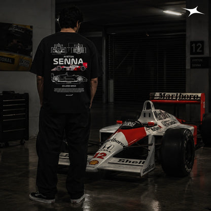 MIDNIGHT Camiseta Ayrton Senna