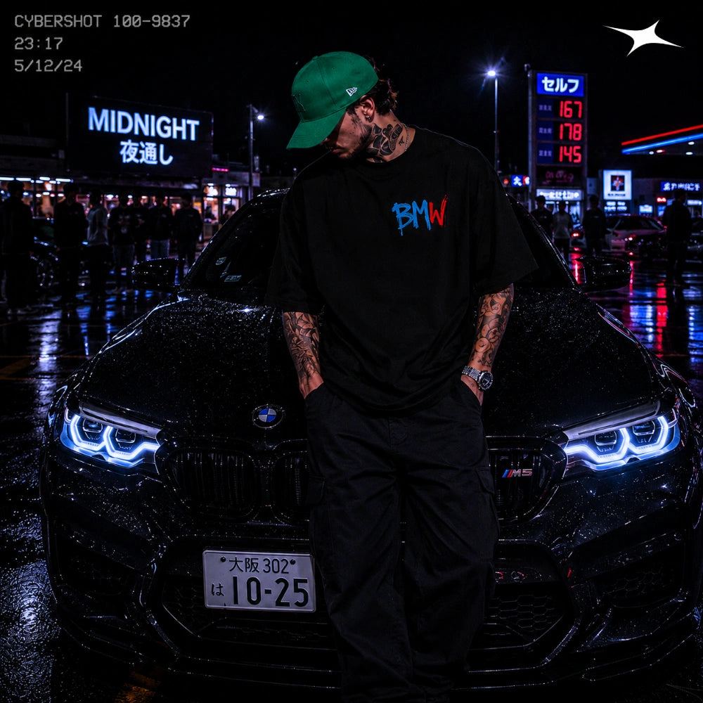 MIDNIGHT Camiseta Need Money For BMW