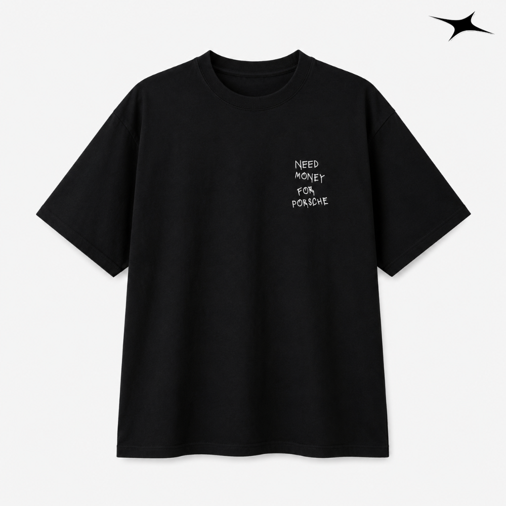 MIDNIGHT Camiseta Need Money For Porsche