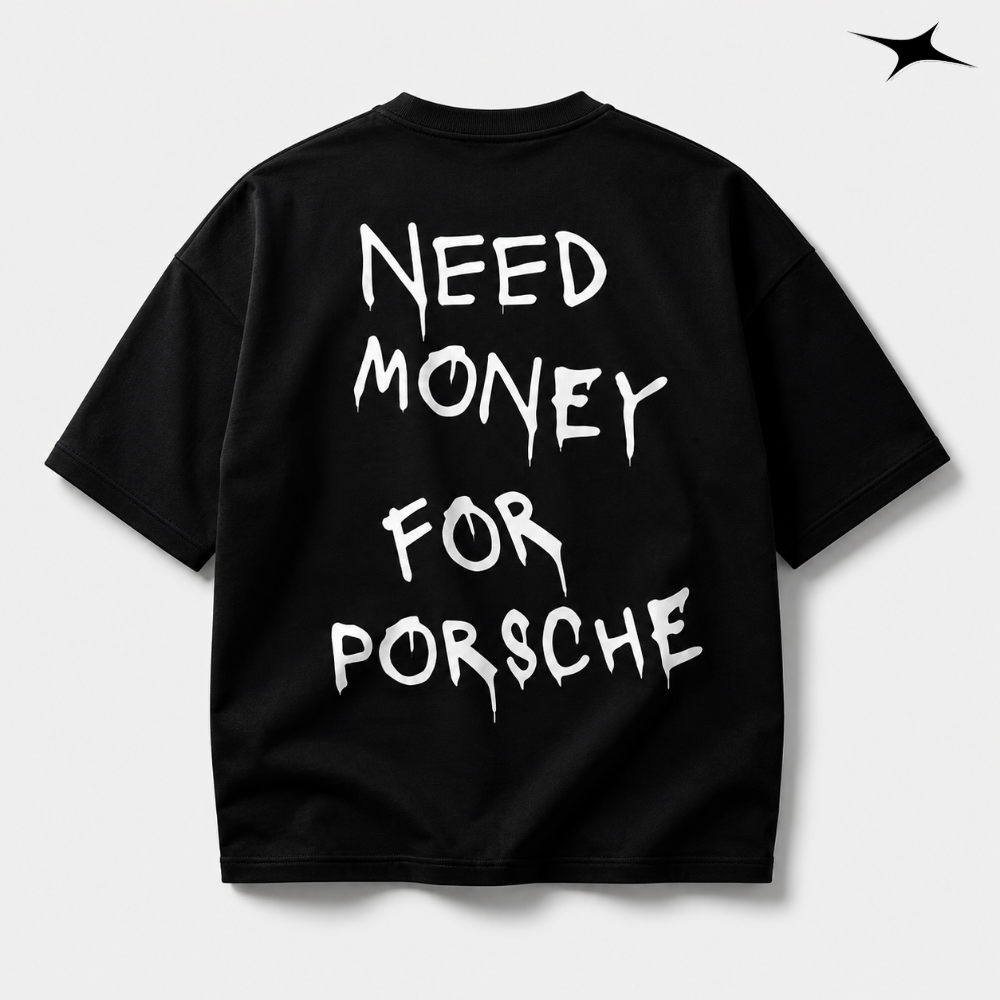 MIDNIGHT Camiseta Need Money For Porsche