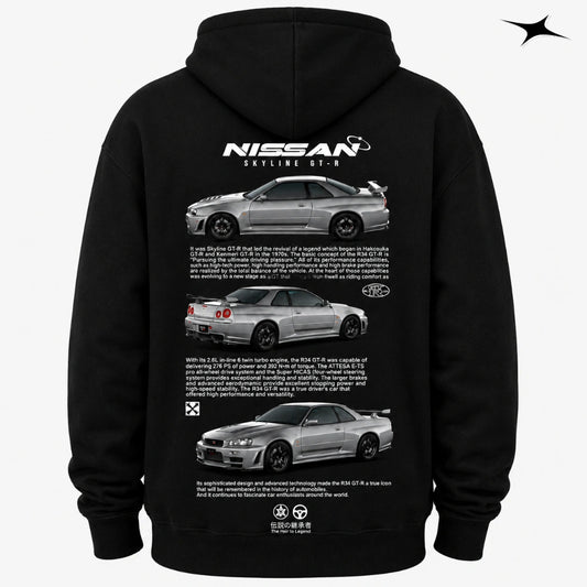 MIDNIGHT Jaqueta Nissan Skyline R34